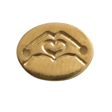 Oval Heart Hands