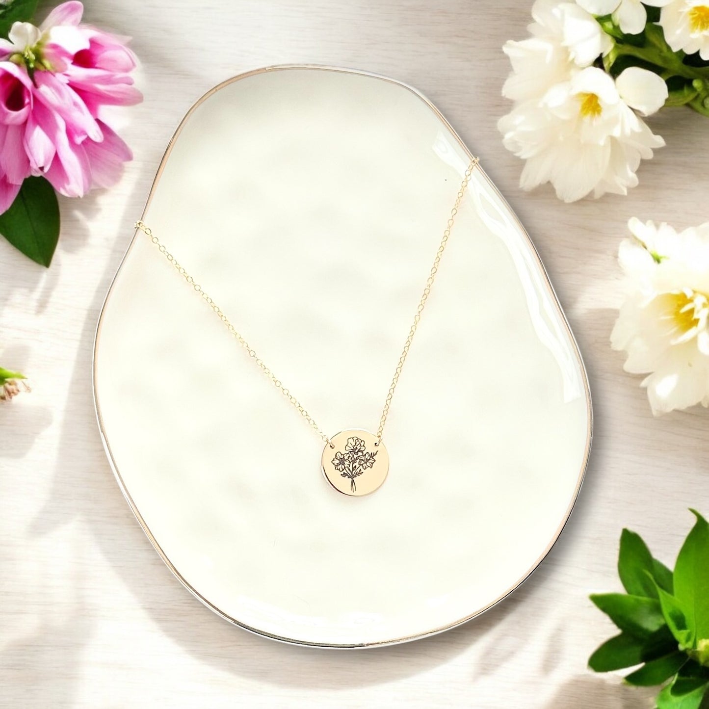 Keepsake Bouquet Necklace