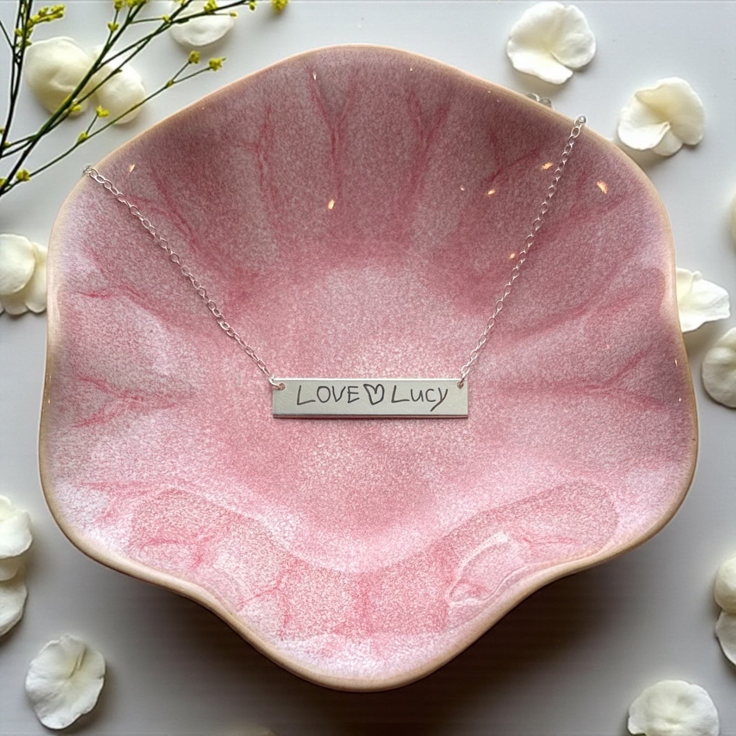 Handwritten Heirloom Necklace