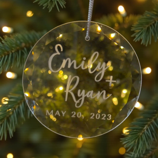 Glass Memento Ornament