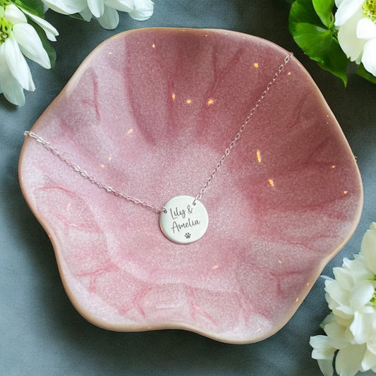 Engraved Memento Necklace