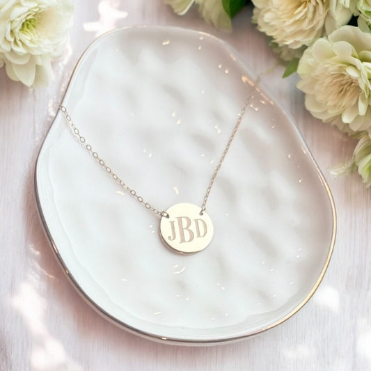 Classic Monogram Necklace